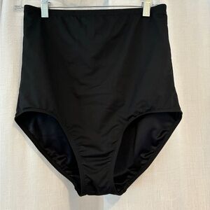 Lands' End Black Swimwear Bottoms